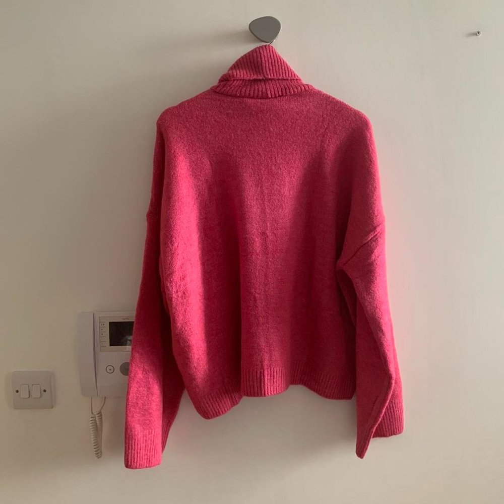 Zara pink sweater Size M - Picture 3 of 3